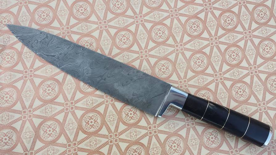 damascus steel  chef knife